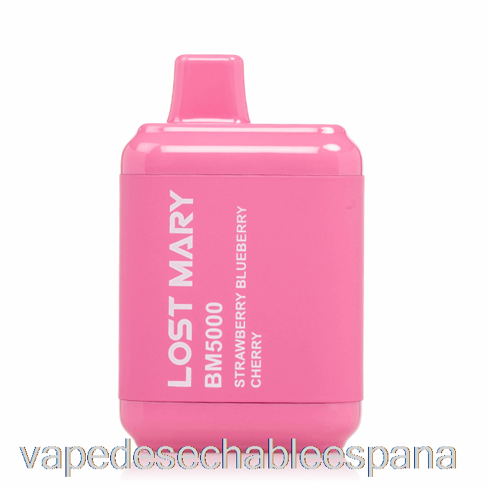 Vape Desechable España Lost Mary Bm5000 Desechable Fresa Arándano Cereza